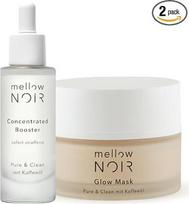 „Mellow Noir“ raukšlių mažinimo naktinio kremo rinkinys – hialurono serumas su naktiniu kremu