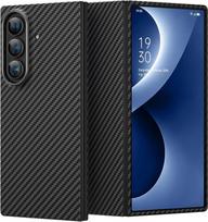 „memumi“ anglies pluošto dėklas „Galaxy Z Fold 8 Ultra“, 0,5 mm storio ypač plonas mobiliojo telefono dėklas