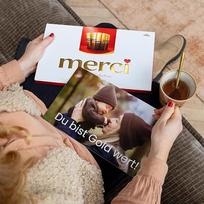 „Merci“ individualizuota šokolado dovanų dėžutė – susikurkite savo „Subtleties Selection“ šokolado rinkinį iš „Merci Chocolate“ – puiki dovana moterims ir vyrams (400 gramų)