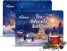 „Meßmer Tea“ Advento kalendorius 2026 – 24 langeliai su 48 arbatos maišeliais