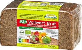 „Mestemacher“ ekologiškas natūralus duonos gaminys, veganiškas, „Nutri-Score“ A, ekologiška rugių pilno grūdo duona iš šviežiai sumaltų grūdų, turtinga ląsteliena, be konservantų, 7 riekelės, 500 g