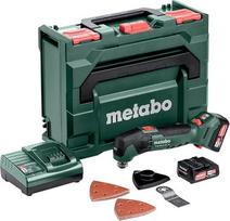 „Metabo PowerMaxx MT 12“ akumuliatorinis daugiafunkcinis įrankis (su 2 vnt. 2 Ah akumuliatoriais, akumuliatoriaus įtampa 12 V, plonas korpusas, LED apšvietimas, su priedais) 613089500