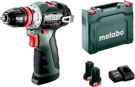 „Metabo“ „PowerMaxx BS 12 BL Q“ akumuliatorinis suktuvas, 12 V, be šepetėlių, su 2 vnt. 2,0 Ah akumuliatoriais