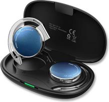 „Micool“ ant ausų dedamos ausinės su „Bluetooth“ V5.3, atviros ausinės su belaidžiu „Bluetooth“, prisegamos sportinės ausinės su „Bluetooth“ ir 4 mikrofonais, patogiai priglundančios ausinės su ausies kabliukais