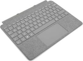 „Microsoft Surface Go“ klaviatūros dangtelis (skirtas „Surface Go“ 1–4 modeliams) (QWERTY, anglų kalba) Platininė spalva (atnaujintas)
