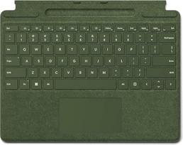 „Microsoft Surface Pro Signature“ klaviatūra su rašiklio laikikliu, skirta „Surface Pro 8“, „9“ ir „X“ (QWERTY Nordic) – miško žalia