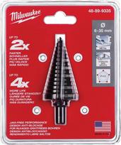 „Milwaukee Broca“ laipteliniai grąžtai nuo 6 iki 35 mm, žingsnis – 2 mm ir 3 mm