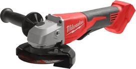„Milwaukee“ E kampinis šlifuoklis „M18 Fuel“, disko skersmuo 115 mm, 8500 aps/min, AVS, FIXTEC, atatrankos apsauga, raudonas, 0