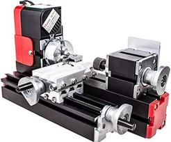 „Mini Micro“ tekinimo staklės, 12 V, miniatiūrinės daugiafunkcinės metalo tekinimo staklės, skirtos savarankiškam montavimui, 20 000 apsisukimų