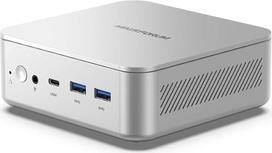 „MINIS FORUM M2“ mini kompiuteris su „Intel Core Ultra 7 356H“ procesoriumi (16C/16T, iki 4,7 GHz), „90 Tops“, 32GB DDR5, 1 TB PCIe 4.0 SSD, trys 4K ekranai, USB4, „Wi-Fi 7“, du 2,5G LAN jungtys, kompaktiškas stalinis kompiuteris