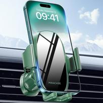„Miracase“ mobiliojo telefono laikiklis automobiliui. Mobiliojo telefono laikiklis, tvirtinamas prie automobilio ventiliacijos angos. Universalus automobilinis išmaniojo telefono laikiklis, skirtas „iPhone 15 Pro Max“, „14“, „13“, „12“, „11“, „SE“, „XS“,