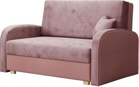 „Mirjan24 Viva Soft II“ sofa su miego funkcija, dvivietė minkšta sofa su miego dėže, įskaitant pagalvėles, sofų komplektas, sofa-lova, sofa-lova, „Living Landscape“ (Mono 235 + Sorriso 10)