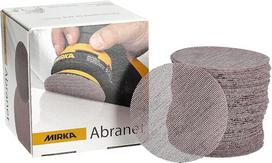 „Mirka Abranet“ 9A-203-080, 3 colių, 80 grūdėtumo tinkliniai šlifavimo diskai, nesukeliantys dulkių, 50 vnt. dėžutėje