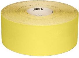„Mirka“ šlifavimo popieriaus ritinys, 150 mm x 50 m, grūdėtumas P40, skirtas kietmedžio šlifavimui | Puikiai tinka metalo apdirbimo darbams ir paviršiaus šlifavimo mašinoms, užtikrina aukštą šlifavimo našumą, yra universalus, ilgaamžis ir tvirtas
