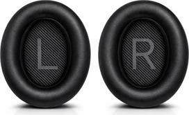 „Mizi Professional“ ausinių pagalvėlių komplektas, skirtas „Bose Quietcomfort 35“ ir „Quiet Comfort 35 II (II)“ ausinėms su ausų apvadu, su triukšmo izoliacija ir atminties putomis – juodos spalvos