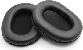„MMOBIEL“ gaminamos atsarginės ausinių pagalvėlės, skirtos „Audio Technica“ ATH-M50 / M50X / M50XBT / M50RD / M40X / M30X / M20X / MSR7 / SX1 ausinėms - Ausinių ausų pagalvėlės iš baltymų ir poliuretano (PU) – atsarginės pagalvėlės – juodos spalvos