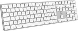 „Mobility Lab KMP2000W“ – belaidė „Mac“ klaviatūra su keliais prisijungimo būdais – „AZERTY“ 2,4 GHz USB imtuvas + 3 „Bluetooth“ jungtys, 15 multimedijos sparčiųjų klavišų, greitasis įkrovimas per USB-C – „Mac“