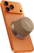 „MOMAX“ magnetinis nešiojamasis belaidis garsiakalbis, IPX6 atsparus vandeniui mini grotuvas, patobulinti žemieji dažniai, 12 valandų grojimo laikas, TWS stereo, USB-C lauko garsiakalbis, kompaktiškas, tinkamas vakarėliams ir ant stalo
