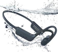 „MONODEAL“ ausinės plaukimui, atsparios vandeniui pagal IP68 standartą, kaulų laidumo ausinės, „Bluetooth 5.4“, kaulų laidumo ausinės, ausinės plaukimui su 32GB MP3 grotuvo atmintimi, atviros ausinės