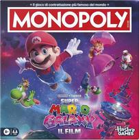 „Monopoly“: „Super Mario Galaxy“ – filmas, stalo žaidimas, pramoga visai šeimai, tinka vaikams, mergaitėms, paaugliams ir suaugusiems, nuo 2 iki 6 žaidėjų, nuo 8 metų – italų kalba