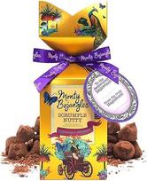 „Monty Bojangles Scrumple Nutty“ (150 g) – prabangūs triufelių šokoladukai su kakava – individualiai suprojektuota dovanų pakuotė su elegantiška kaspinaite ir asmenine atvirute – puiki šokoladinė dovana