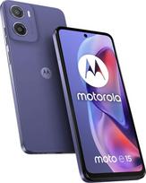 „Motorola Moto E15“ 16,9 cm (6,67 colio) „Dual-SIM“, „Android 14“, „Go Edition“, 4G, USB Type-C, 2GB, 64GB, 5200 mAh, levandų spalvos, su CO₂ kompensavimu (atnaujintas)