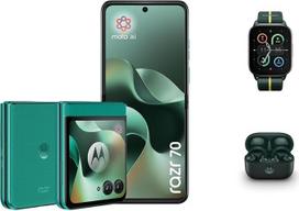 „Motorola Razr 70“ išmanusis telefonas su 50 MP kamera, 8–256, žalias