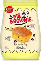 „Mr. Brownie“ blondie su šokolado gabaliukais, 8 vnt. pakuotėje, taip pat puikiai tinka valgyti šiltus, skanūs kepiniai, be palmių aliejaus, 200 g