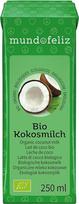 „Mundo Feliz“ – ypač kreminis ekologiškas kokosų pienas, 1 x 250 ml, skirtas maisto gaminimui, kokteiliams, kokteiliams ir dar daug kam