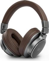 „MUSE M-278 BT“ „Bluetooth“ ausinės, dengiančios ausis, belaidis grojimas iki 12 valandų, sulankstomos, su įmontuotu mikrofonu, pilkos/rudos spalvos