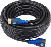„MutecPower“ greitaeigis HDMI prailginimo kabelis (vyriškas–moteriškas) 15 m su Ethernet – palaiko 4K, 3D ir garso grįžtamojo kanalo funkciją – 15 metrų