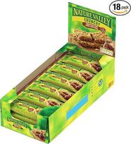 „Nature Valley“ traškūs batonėliai su kanadietišku klevų sirupu, 18 x 2 batonėlių pakuotė (18 x 42 g), javainiai, skanūs batonėliai, avižiniai batonėliai, javainiai, didmeninė pakuotė, avižiniai batonėliai be cukraus, sveiki avižiniai batonėliai