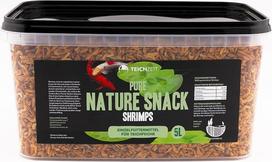 „NatureHolic“ – „Teichzeit Pure Nature Snacks“ – krevetės | 100 % natūralios | 2–5 cm ilgio krevetės | vertingi baltymai | skirtos koi ir kitoms tvenkinio žuvims | 5000 ml