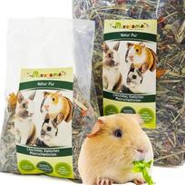„NaturPur“ – grūdų neturintis triušių pašaras, šinšilių pašaras, jūrų kiauliukų pašaras, degu pašaras, be granulių