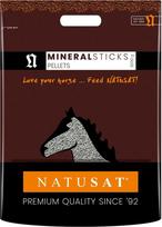 „NATUSAT“ mineraliniai lazdelės – granulės, be grūdų, mineralinis pašaras visapusiškam aprūpinimui, arklių pašaras, žolės, 8000 g