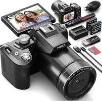 „NBD“ 8K skaitmeninis fotoaparatas, 64 MP, su automatiniu fokusavimu ir 16 kartų skaitmeniniu priartinimu