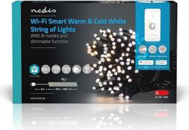 „Nedis SmartLife“ dekoratyvinė LED lemputė su „Wi-Fi“, suderinama su „Android™“ ir „iOS“, 10 m