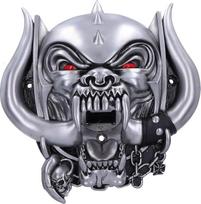 „Nemesis Now“ „Motorhead“ „Warpig“ butelių atidarytuvas, 21 cm, iš dervos, sidabrinis, oficialiai licencijuotas „Motorhead“ butelių atidarytuvas, pagamintas iš aukščiausios kokybės dervos, meistriškai nudažytas rankomis