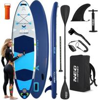„Neo-Sport“ stovinčiojo irklavimo lenta – pripučiama SUP rinkinys – 320 cm – su priedais: rankine pompa, irklu, saugos virve, kuprine – „Aquasurf 10.6“