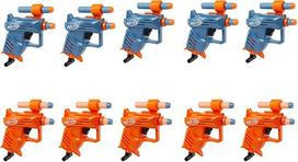„NERF Elite Ace SD-1“ šventinis rinkinys – 10 šautuvų ir 20 „Elite“ strėlių – rankena, apsauginis skydelis – išskirtinai „Amazon“