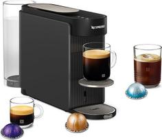 „NESPRESSO Delonghi Vertuo Up“ kavos kapsulių aparatas su 5 puodelių dydžių pasirinkimu, 3 sekundžių kaitinimo trukme, kavos paruošimu vienu mygtuko paspaudimu, 1,4 l vandens rezervuaru, kompaktišku dizainu, pilkos spalvos (ENV200.GY) | Kavos aparatas su