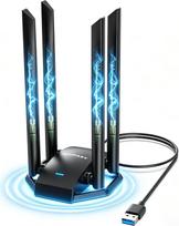 „NEWFAST“ 1300Mbit/s „WLAN“ raktas, „WLAN“ adapteris su 4 vnt. 6 dBi didelio stiprumo antenomis
