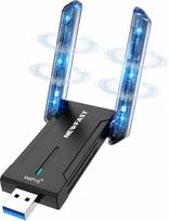 „NEWFAST“ WLAN raktas kompiuteriui, 5400Mbps WLAN adapteris, skirtas tik „Windows 11“ ir „Windows 10“