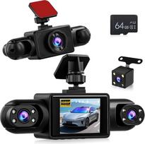 „NHOPEEW“ 4 kanalų 360° vaizdo registratorius su 1080P priekinė kamera automobiliui