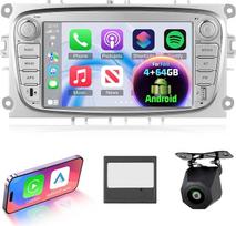 „NHOPEEW“ 4+64G „Android“ automobilių radijas, skirtas „Ford Focus“/„S-Max“/„Mondeo“/„Galaxy“/„C-Max“ modeliams