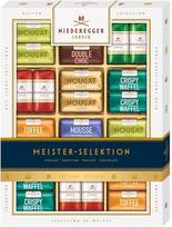 „Niederegger Master Selection“, 1 vnt. po 300 g, populiariausių marcipano klasikos gaminių, nuga užkandžių ir skanių šokoladinių kūrinių rinkinys, šokoladinė dovana