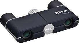 „Nikon 4x10D CF“ tamsiai mėlynos spalvos (itin kompaktiški ir stilingi žiūronai, skirti teatro ir operos spektakliams)