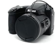 „Nikon COOLPIX L840“ skaitmeninis fotoaparatas – juodos spalvos (16,0 MP, CMOS jutiklis, 38 kartų priartinimas) 3,0 colių LCD ekranas