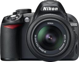 „Nikon D3100“ skaitmeninis veidrodinis fotoaparatas su 18–55 mm VR objektyvu (14,2 MP), 3 colių LCD ekranu (sertifikuotas atnaujintas)