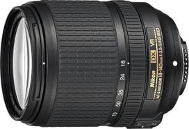 „Nikon“ 18–140 mm / F 3,5–5,6 AF-S G DX ED VR II objektyvas (F jungtis, automatinis fokusavimas, vaizdo stabilizatorius), juodos spalvos